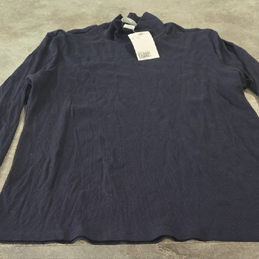 H&M Blue Long Sleeve Tee